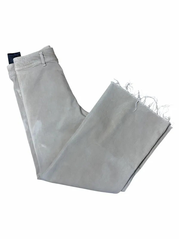 Zara Stone Washed The Marine High Rise Wide Leg Jeans Womans 10 - Image 2