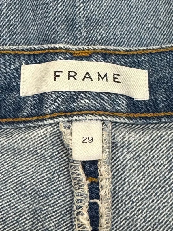 Frame Willow Denim Zipper Mini Skirt Women’s 29 - Image 2