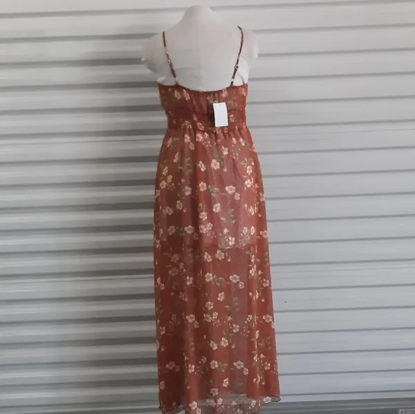 Velvet Torch Sundress Women's Size Large Floral Sleeveless Casual Summer Maxi - Image 2