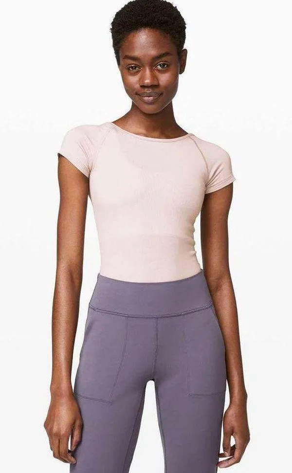 Lululemon Seek Simplicity Bodysuit - Pink Bliss - 2 - Image 4