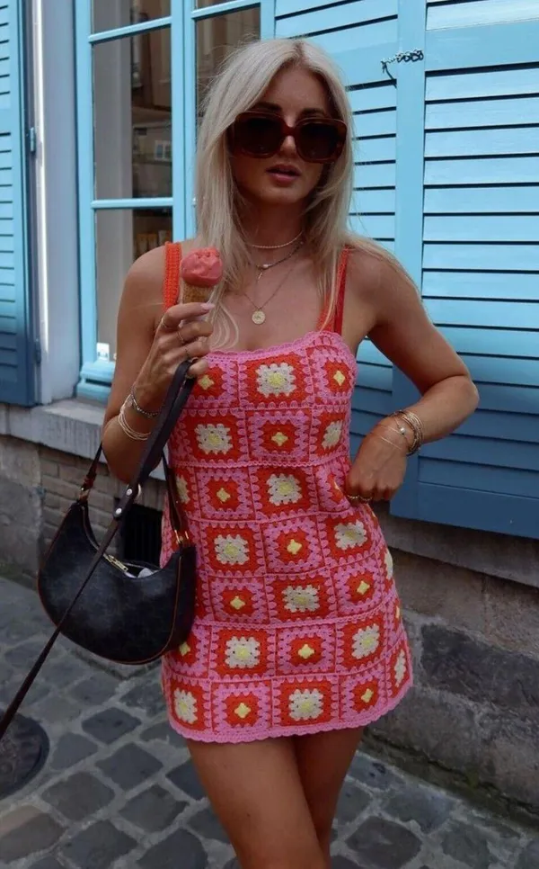 ZARA Crochet Dress - Image 7
