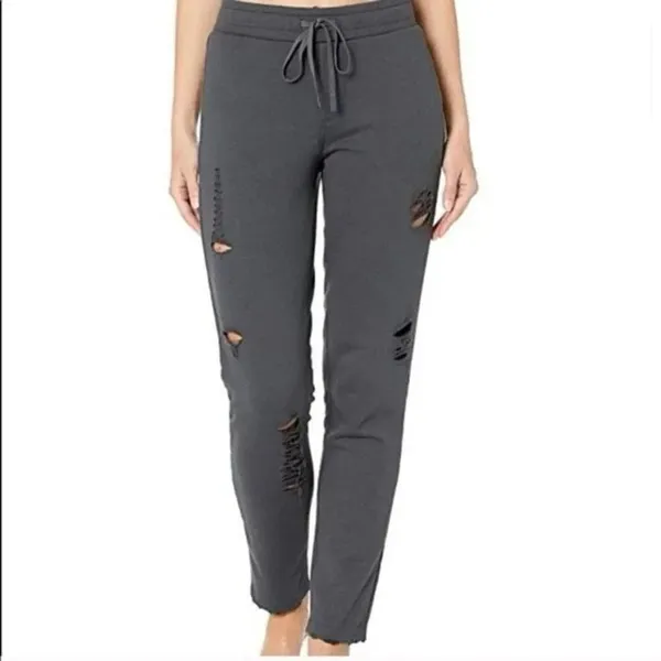 ✨Alo Yoga Distressed Grey Sz Small Sweatpants✨ - Image 2