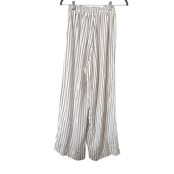 LUSANA Clara Striped Wide Leg Pant NWT Small‎ - Image 3