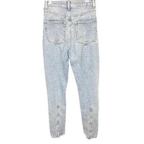 Reformation Jeans Palermo High Rise Skinny Light Wash‎ Denim Size 24 - Image 2