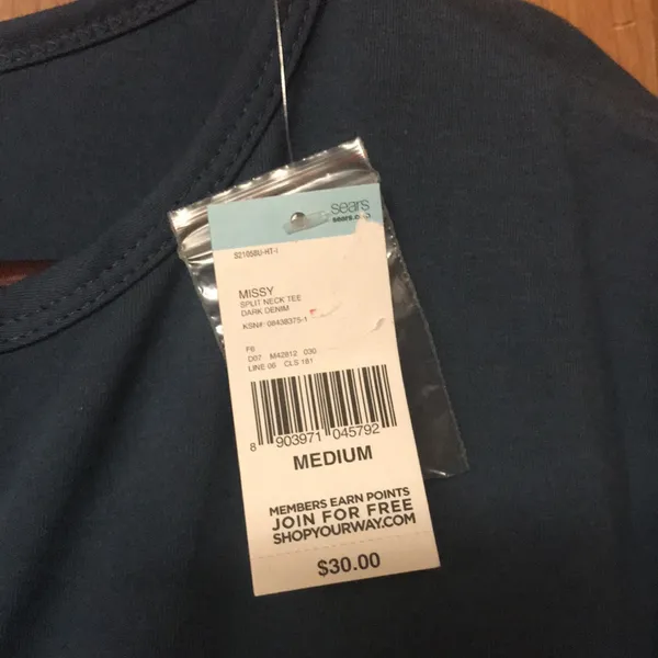 Laura Scott shirt for woman size M - Image 3
