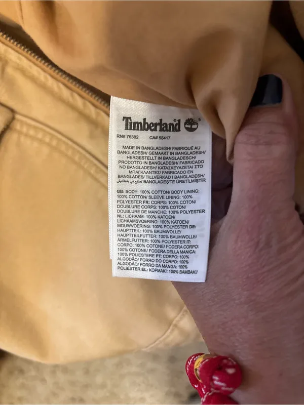 Timberland Women's Strafford Washed Canvas Jacket 2.0 small Tan - Image 8
