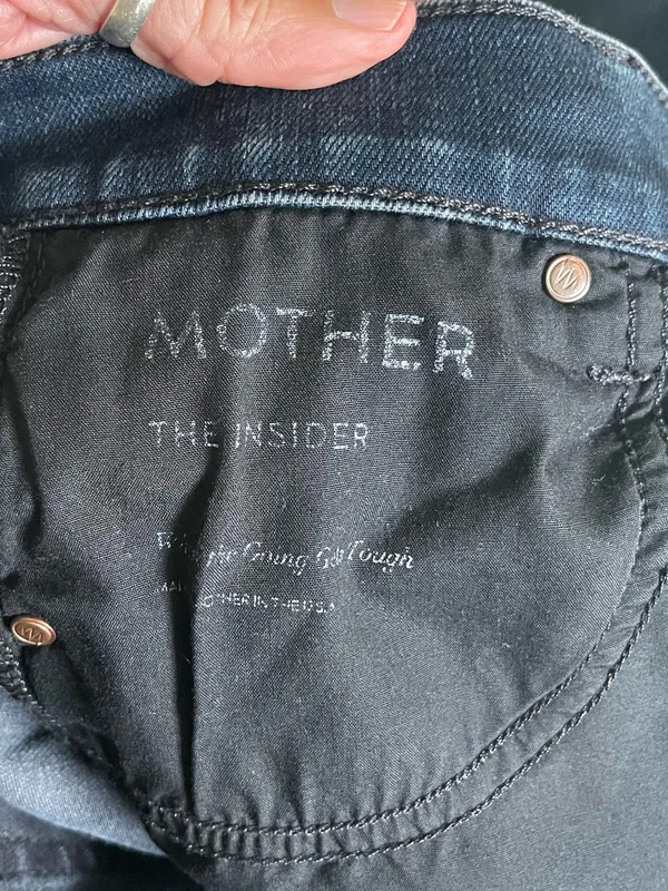 MOTHER The Insider When The Going Gets Tough Jeans Women’s Size 29X33 - Image 7