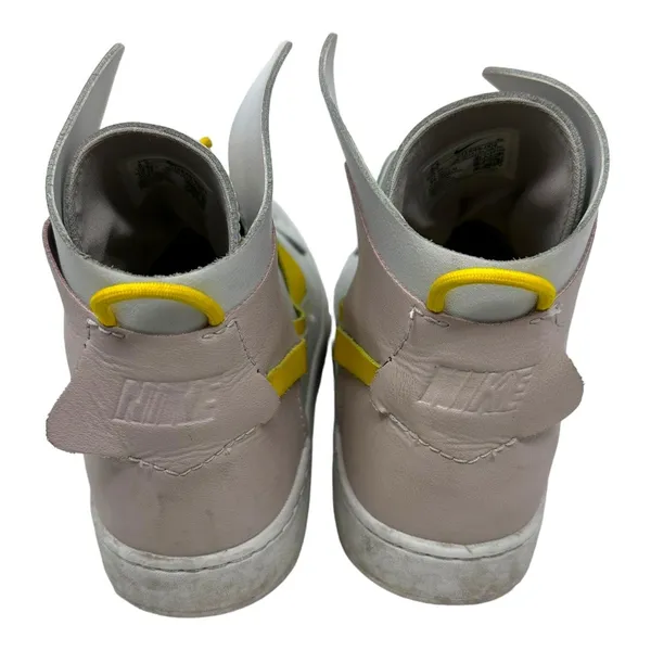 Nike Vandalised Grey Yellow Pink Slip On High Top Sneakers Size 8.5 - Image 4