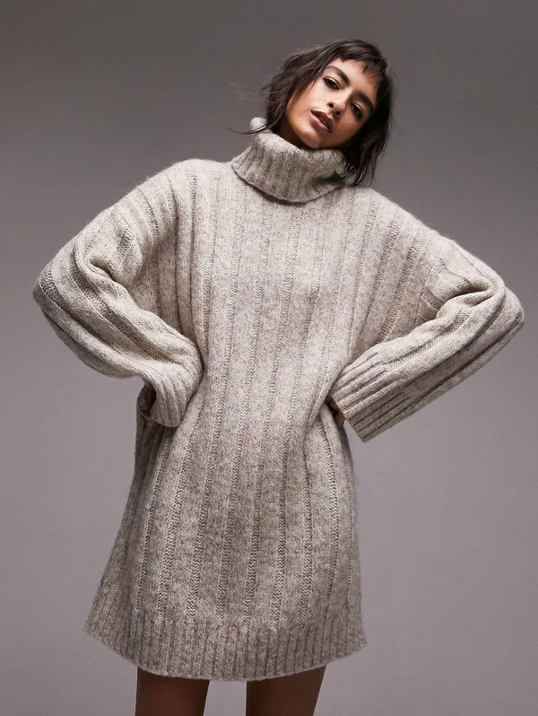 Topshop Sweater Dress - Image 2