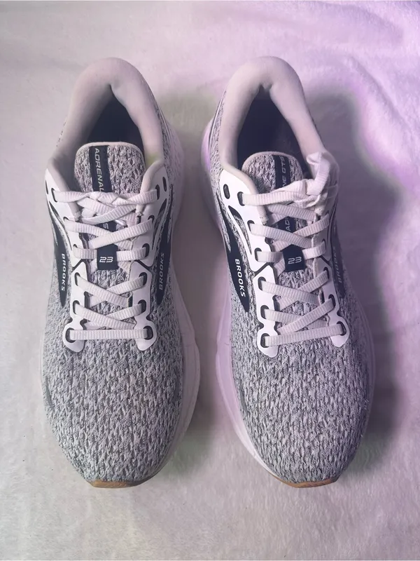 Brooks Running Shoe - Gray, Black, White - Image 4