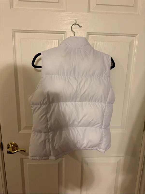 Big Chill Black Puffer Vest White Size L - Image 2