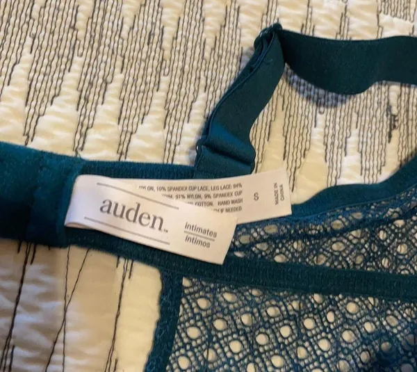 Target Auden green lace underwire bodysuit S - Image 6