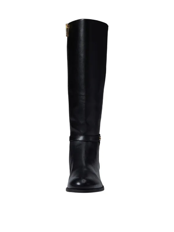 NWT Michael Michael Kors Finley Knee-High Riding Boots 40F1FIFBEL Black 7M - Image 2