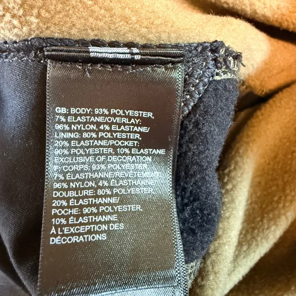 The North Face XL Steep Tech Sage Green Fleece Hiking Pants - Image 5