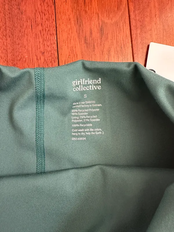 Teal/Green Mini Skirt - Image 2