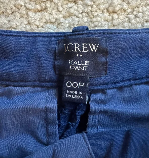 J.Crew Navy Kallie Pants - Image 4