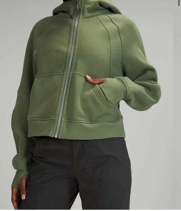 Lululemon Cropped Scuba Hoodie - Image 3
