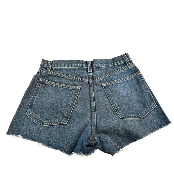 Reformation Dixie High rise Jean Shorts Iskar Wash NWT 28 - Image 4