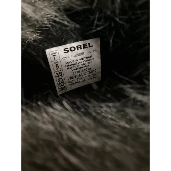 Sorel Joan of Arctic‎ Boots Black Quarry Waterproof Winter NL5203-010 Womens 7 - Image 8