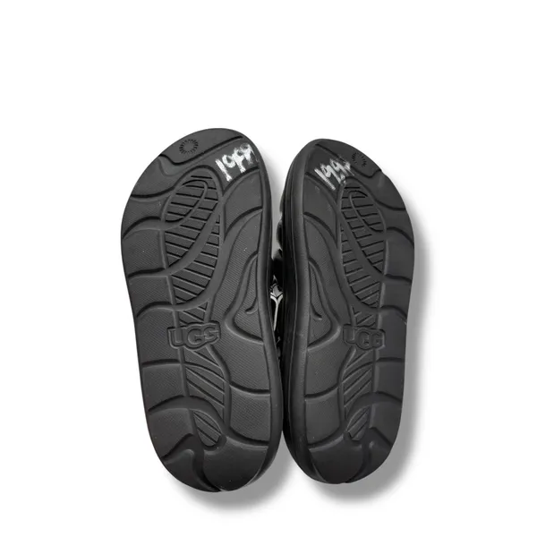 UGG‎ Sport Yeah Slide Sandals 6.5/7 Black Foam Detachable Strap Casual - Image 6