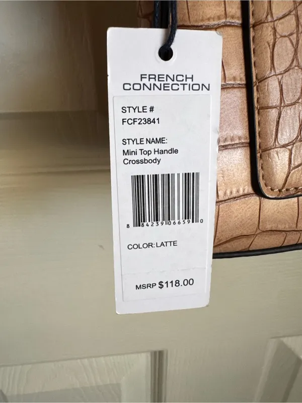 French Connection Crossbody Purse - Image 6