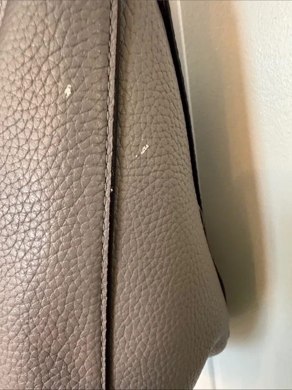 kate spade taupe pebbled leather shoulder bag - Image 5