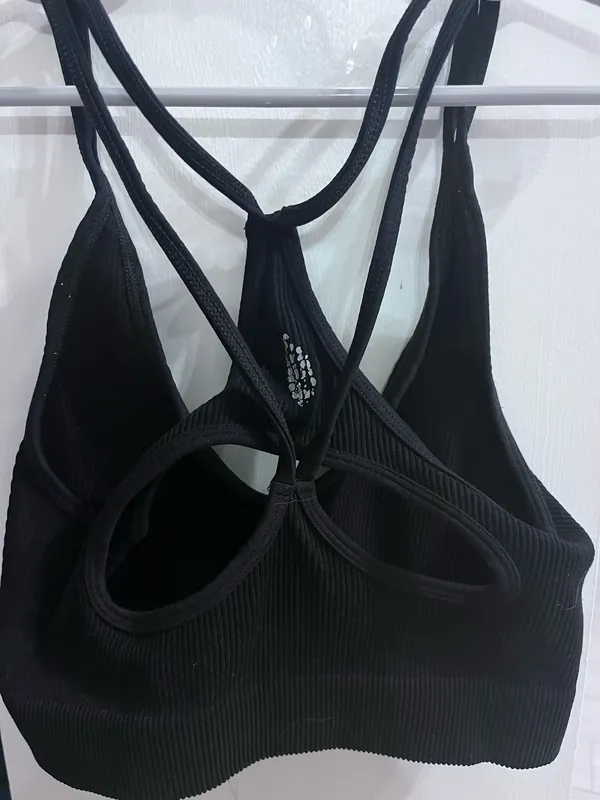 FP Movement Free Throw Black Strappy Bra - Image 4