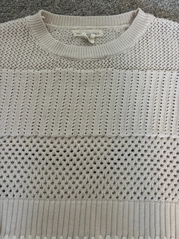Beige Knit Sweater Tan - Image 2