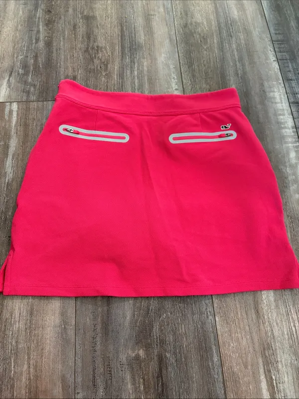 Vineyard Vines Women’s Hot Pink Athletic Lined Performance Skirt size XS - Image 4