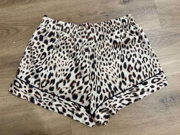 Victorias Secret Cheetah Silk Shorts - Image 3