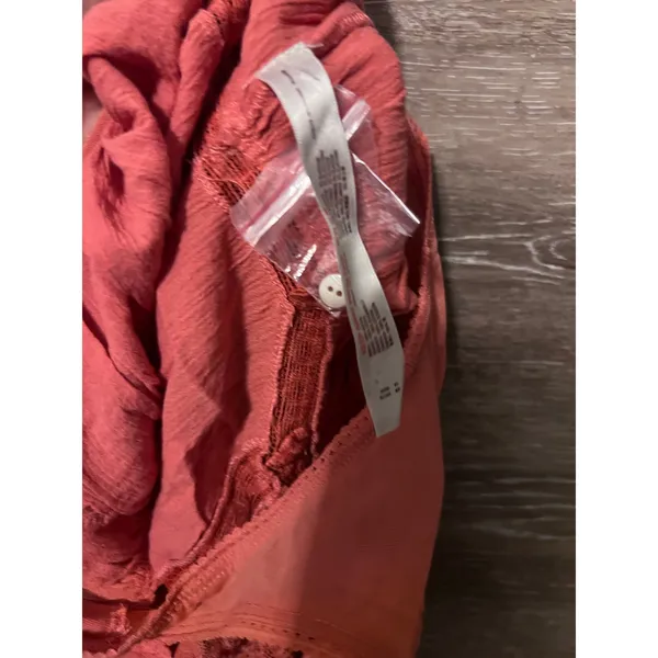 Free people cami size small top one piece orange tank strap boho excellent - Image 6