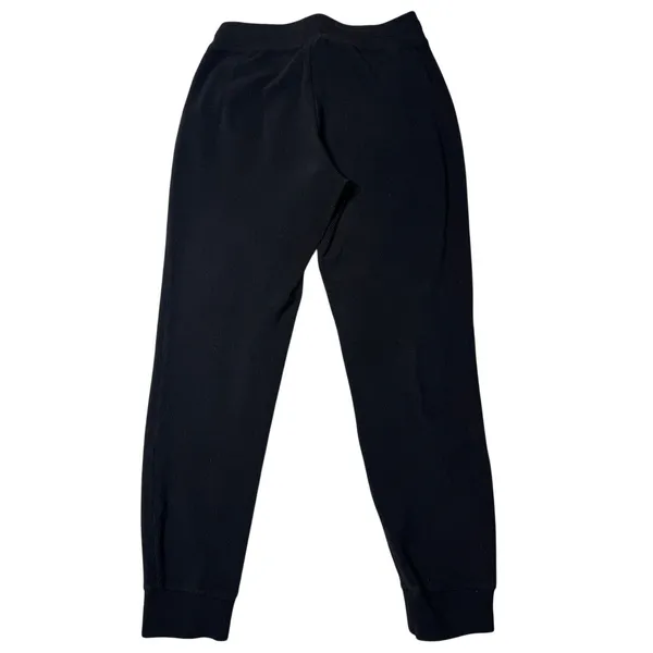Marc New York Black Ribbed Joggers Small Clean Girl Athleisure - Image 2
