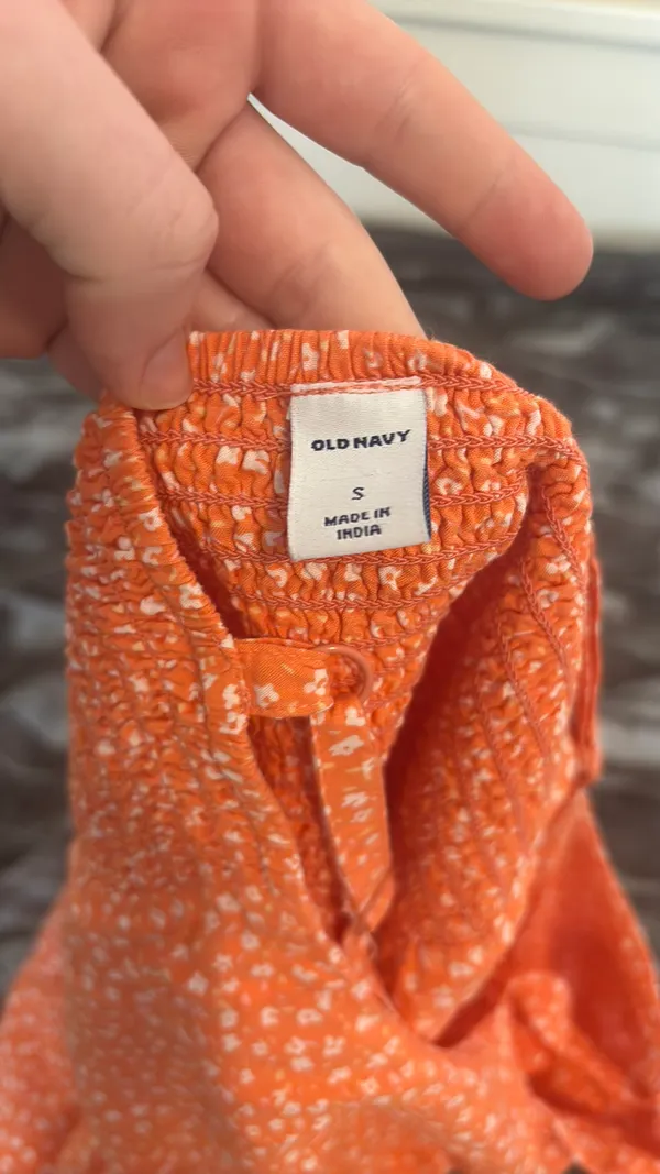 Old Navy Floral Romper S - Image 3