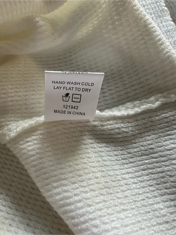 Staccato Eyrwin V Neck Tunic Sweater Off White M NET STITCH FIX - Image 9