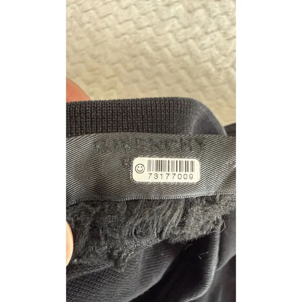 Givenchy Black Pique Quarter Zip Short Sleeve Polo Shirt Women 4689 - Image 7