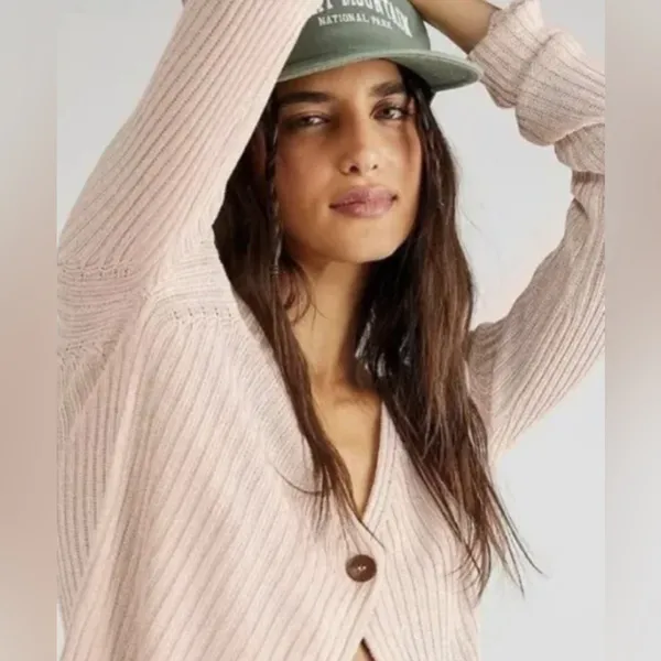 FREE PEOPLE Game On Cardi - Size XS. B20 - Image 2