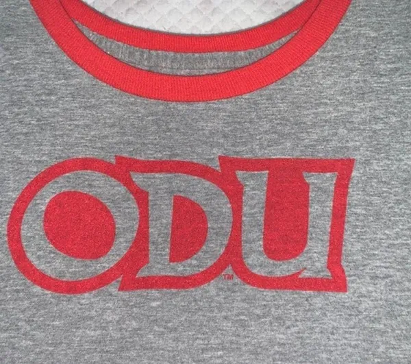 Camp David Women’s ODU Gray Heather Athletic Tee - Image 3