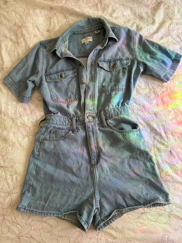 Universal Threads Denim romper - Image 2