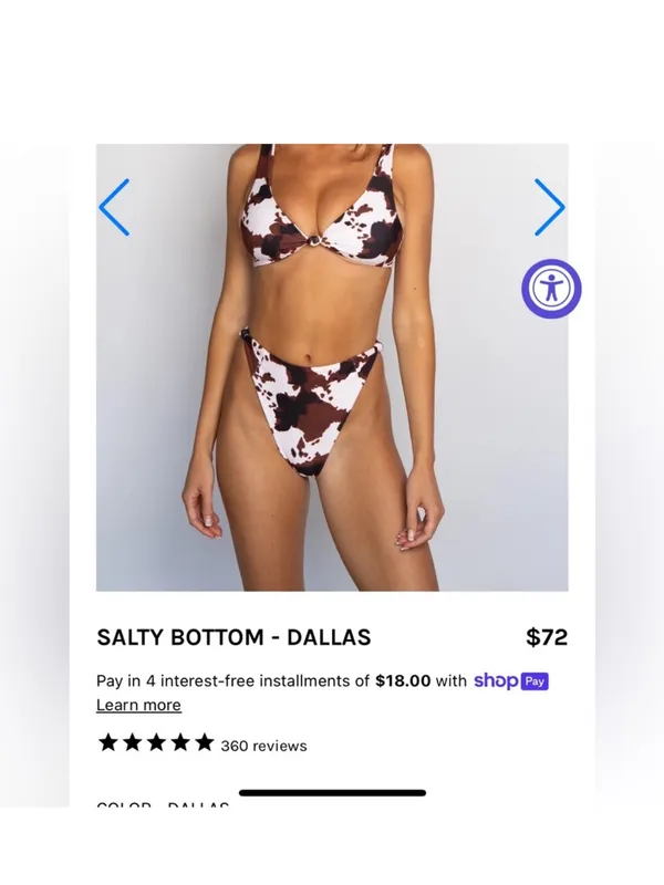 Skatie Kate top and Salty Bottom:Dallas - Image 5