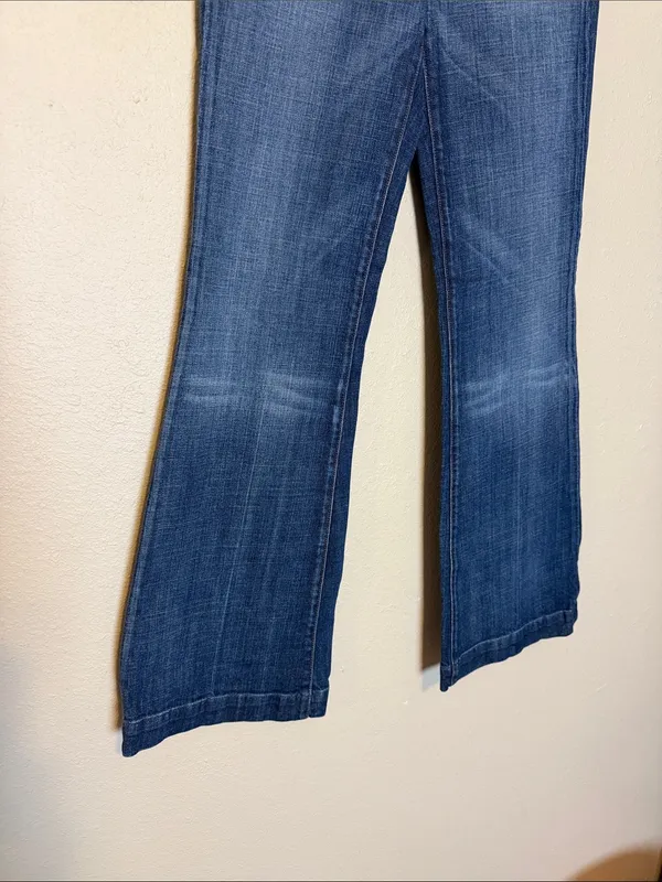Citizens of Humanity Jeans Faye 003 Low Waist Full Leg Stretch USA Size 28‎ - Image 4
