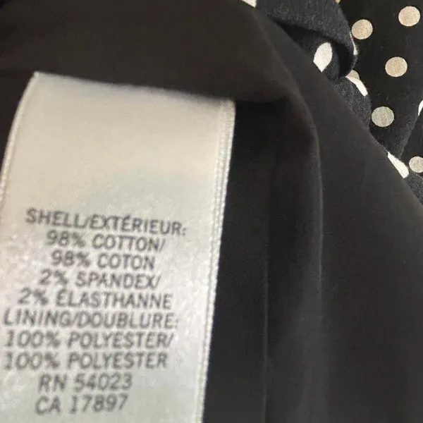 Banana Republic black & white polka dot midi pencil‎ skirt Size 6 - Image 6