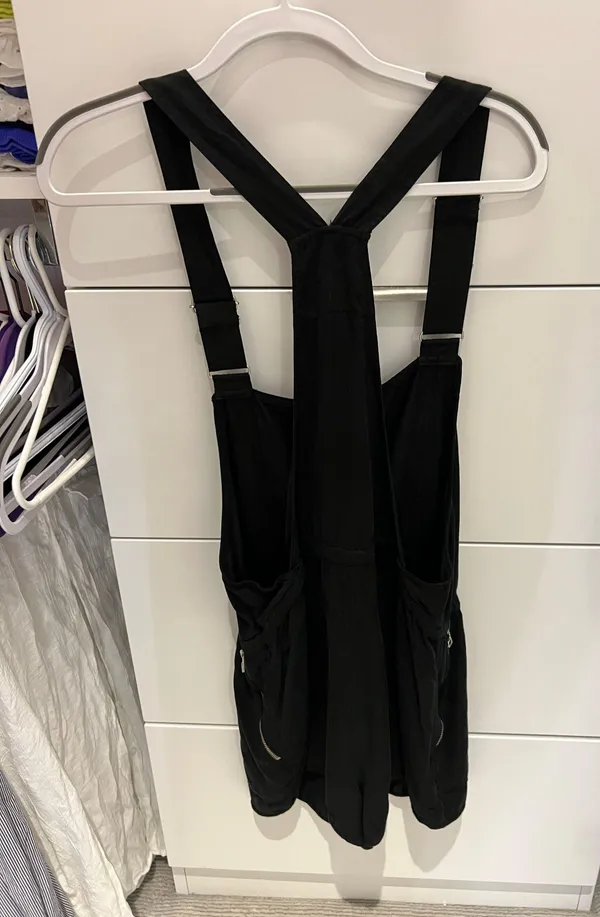 Aritzia Wilfred Free Black Beatriz Romper - Image 5
