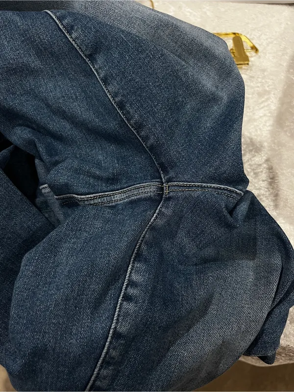 Lovervet By Vervet Mid Rise Full Length Straight Leg Jeans Size 28/7 Stretch - Image 11
