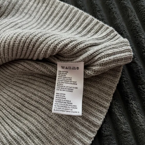 Urban Outfitters Grey Sweater Knit Skirt - Image 4