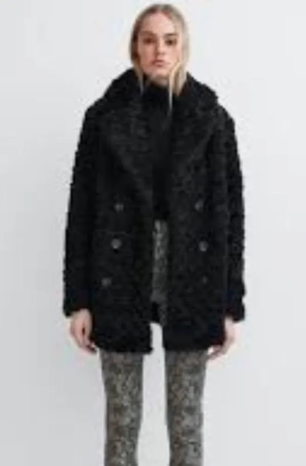 ZARA FAUX FUR JACKET - Image 2