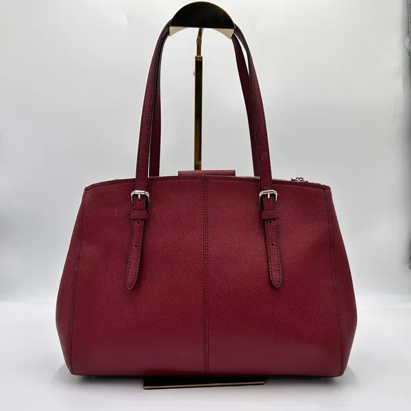 Coach Turnlock Carryall 29 Red Wine - Image 2