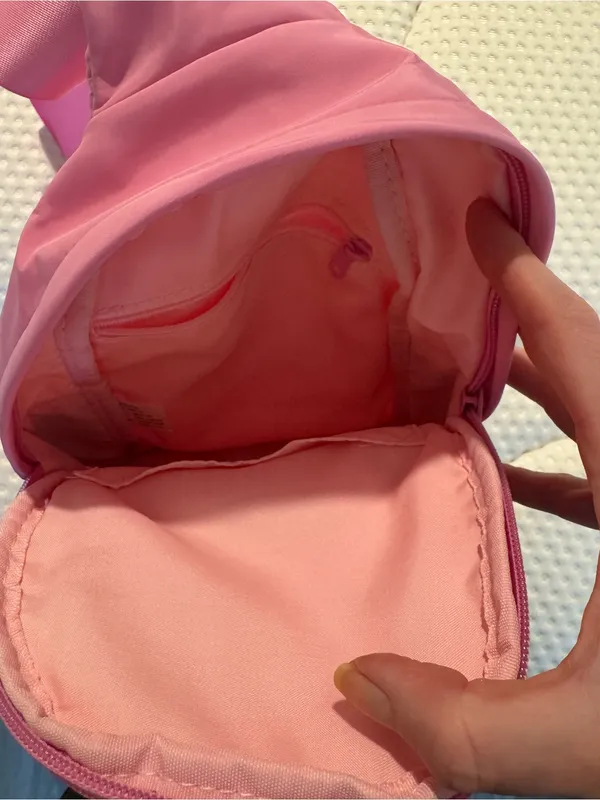 Pink Mini Crossbody Bag - Casual Everyday Shoulder Bag - Image 5