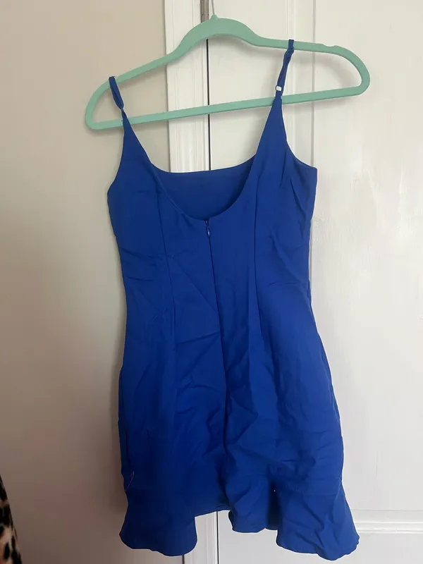 super down royal blue mini dress - Image 2