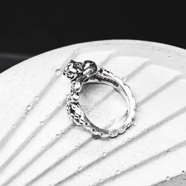 Silver Wrapped Tiger Ring - Image 4