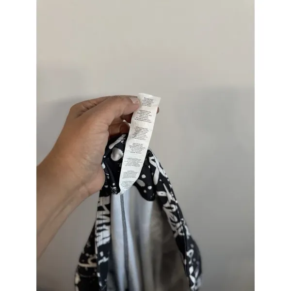 Fabletics X Demi Lovato Women’s XL Black/White Graffiti‎ Print Pull On Leggings - Image 6